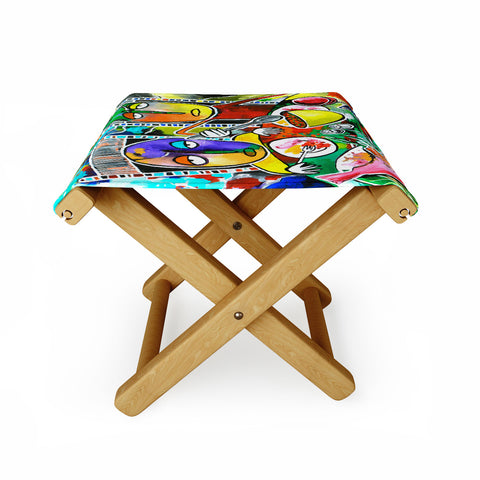 Robin Faye Gates I Should Give Relish A Try Folding Stool