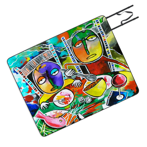 Robin Faye Gates I Should Give Relish A Try Picnic Blanket