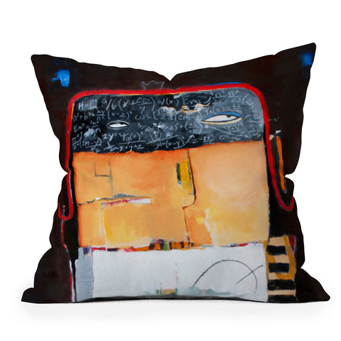 Robin Faye Gates I Was Told There Would Be No Math Throw Pillow