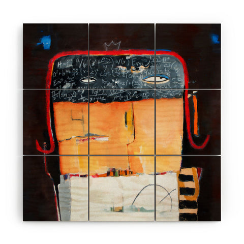 Robin Faye Gates I Was Told There Would Be No Math Wood Wall Mural