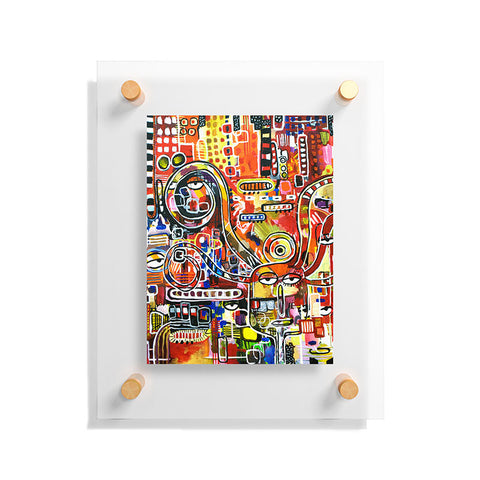 Robin Faye Gates It Came From Detroit Floating Acrylic Print