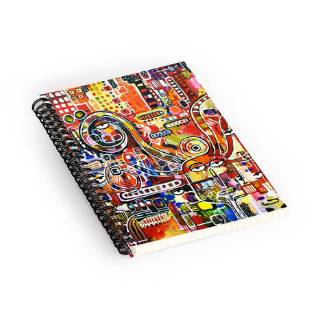 Robin Faye Gates It Came From Detroit Spiral Notebook