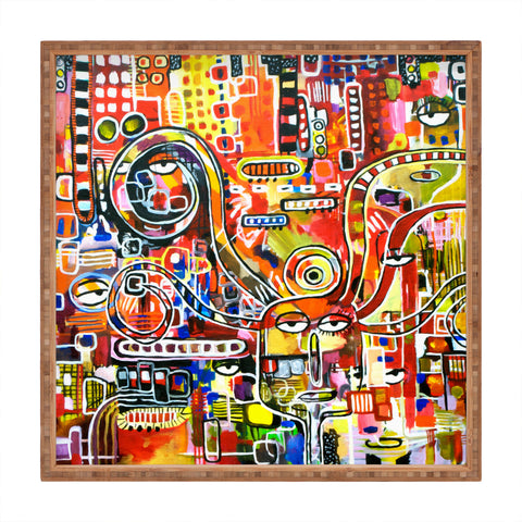 Robin Faye Gates It Came From Detroit Square Tray