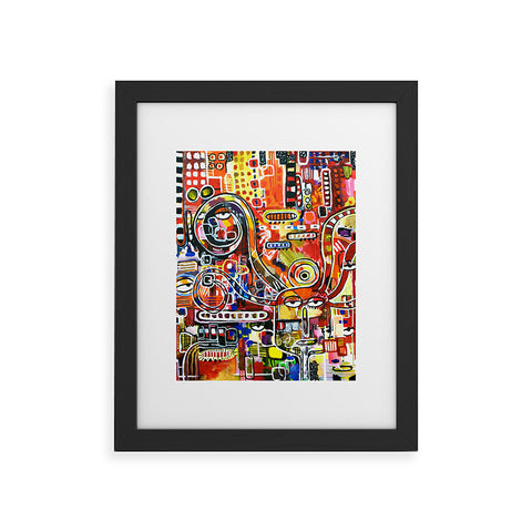 Robin Faye Gates It Came From Detroit Framed Art Print