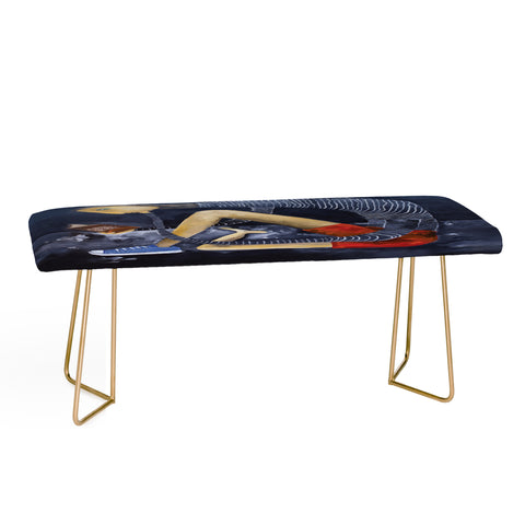 Robin Faye Gates Leonardos Left Shoe Bench