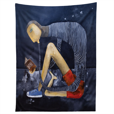 Robin Faye Gates Leonardos Left Shoe Tapestry