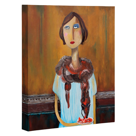 Robin Faye Gates Mary And Larry Art Canvas