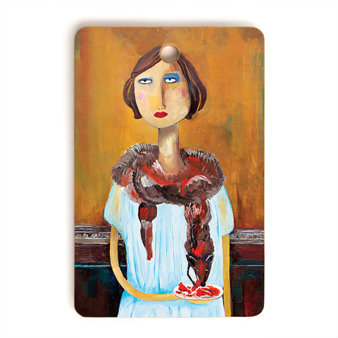 Robin Faye Gates Mary And Larry Cutting Board Rectangle