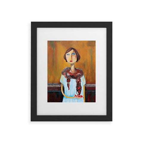 Robin Faye Gates Mary And Larry Framed Art Print