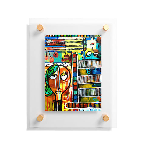 Robin Faye Gates Musical Chairs Floating Acrylic Print