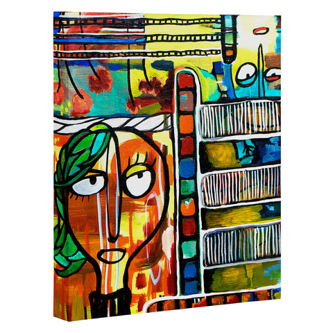 Robin Faye Gates Musical Chairs Art Canvas