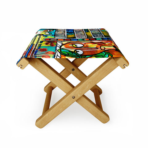 Robin Faye Gates Musical Chairs Folding Stool