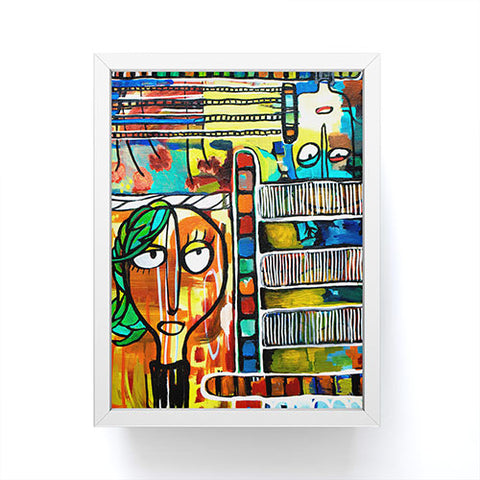 Robin Faye Gates Musical Chairs Framed Mini Art Print