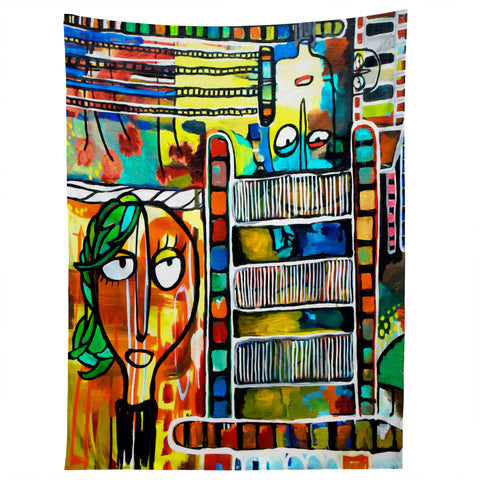 Robin Faye Gates Musical Chairs Tapestry