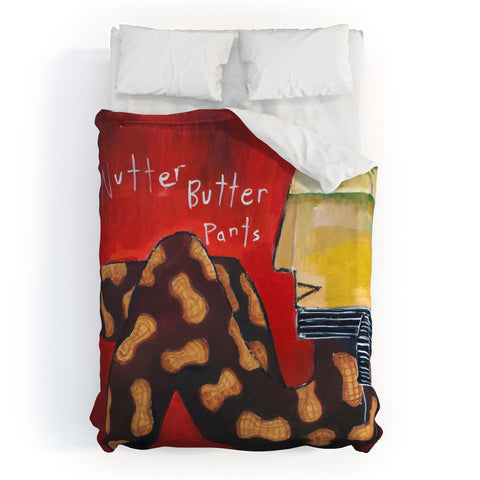 Robin Faye Gates Nutter Butter Pants Duvet Cover