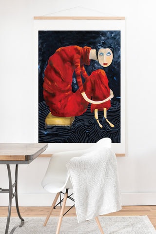 Robin Faye Gates On Top Of The World Art Print And Hanger