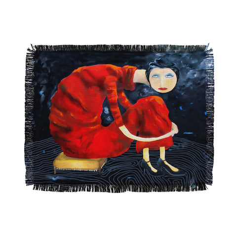 Robin Faye Gates On Top Of The World Throw Blanket