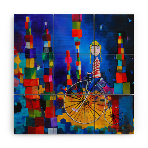 Robin Faye Gates Out Of Bounds Wood Wall Mural