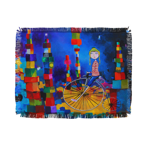 Robin Faye Gates Out Of Bounds Throw Blanket