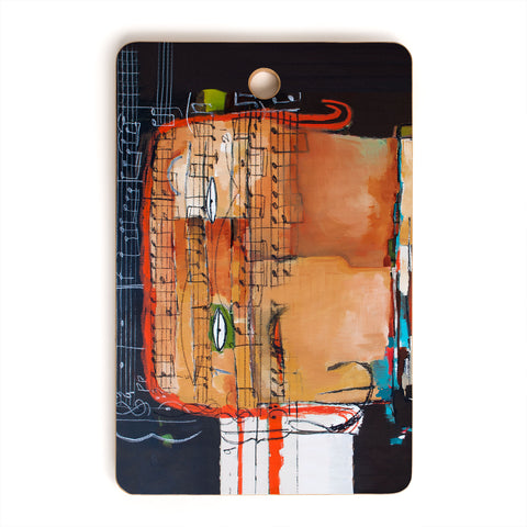 Robin Faye Gates Reinventing Bolero Cutting Board Rectangle