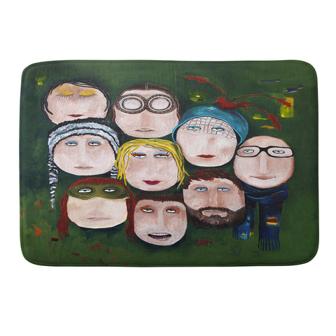 Robin Faye Gates Some Of Us Memory Foam Bath Mat