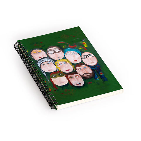 Robin Faye Gates Some Of Us Spiral Notebook