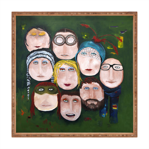 Robin Faye Gates Some Of Us Square Tray