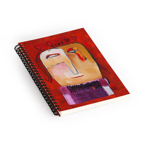 Robin Faye Gates Stellas Love Spiral Notebook