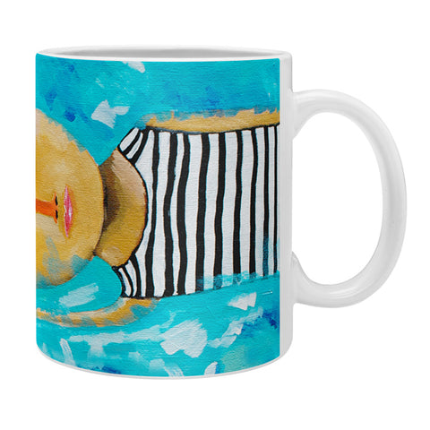 Robin Faye Gates Swimming Is Hard Coffee Mug