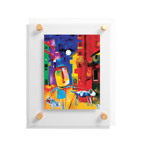 Robin Faye Gates Sylvia Needs Eggs Floating Acrylic Print