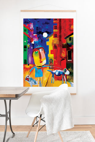 Robin Faye Gates Sylvia Needs Eggs Art Print And Hanger