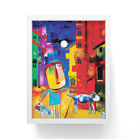 Robin Faye Gates Sylvia Needs Eggs Framed Mini Art Print