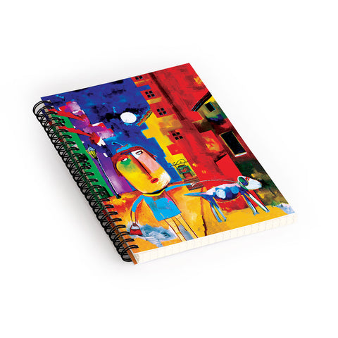 Robin Faye Gates Sylvia Needs Eggs Spiral Notebook