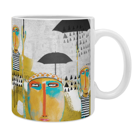 Robin Faye Gates Totally in Sync Except for Felix Who Was Late Coffee Mug