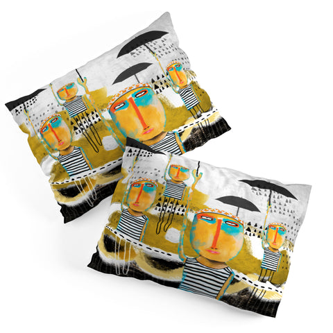 Robin Faye Gates Totally in Sync Except for Felix Who Was Late Pillow Shams