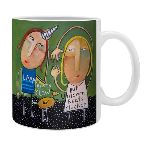 Robin Faye Gates Unicorn Winner Coffee Mug