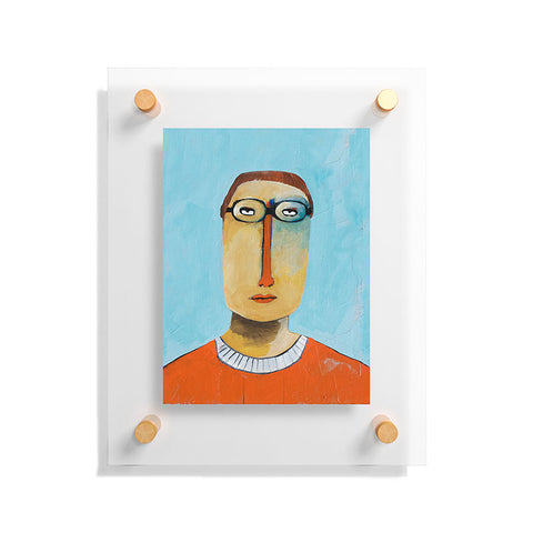 Robin Faye Gates Untitled Man Floating Acrylic Print