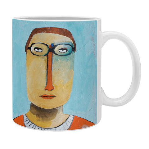Robin Faye Gates Untitled Man Coffee Mug