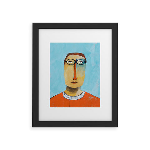 Robin Faye Gates Untitled Man Framed Art Print