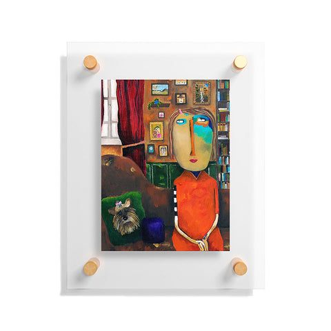 Robin Faye Gates With Bebe Floating Acrylic Print