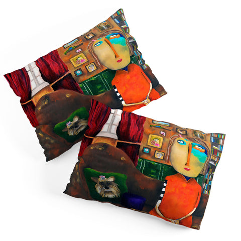 Robin Faye Gates With Bebe Pillow Shams