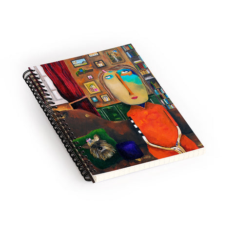 Robin Faye Gates With Bebe Spiral Notebook