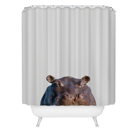 Rose and Julep Hippo Shower Curtain