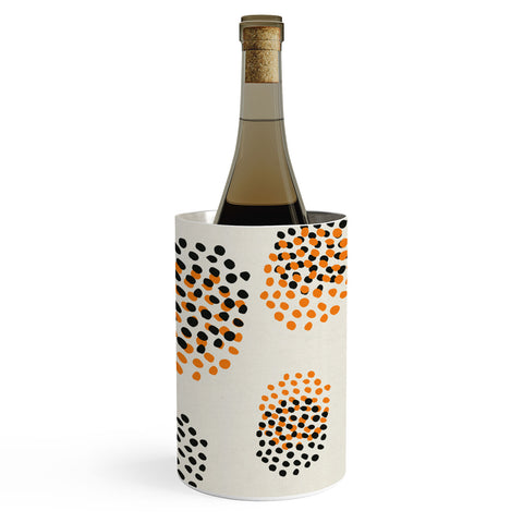 Rose Beck Abstract Leopard Wine Chiller