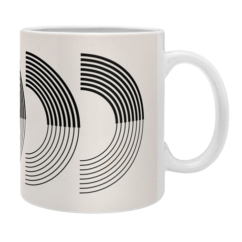 Rose Beck Black Rainbows Coffee Mug