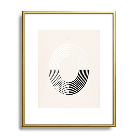 Rose Beck Coil II Metal Framed Art Print