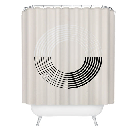 Rose Beck Coil II Shower Curtain