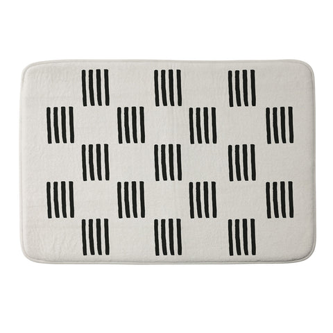 Rose Beck Formation Memory Foam Bath Mat