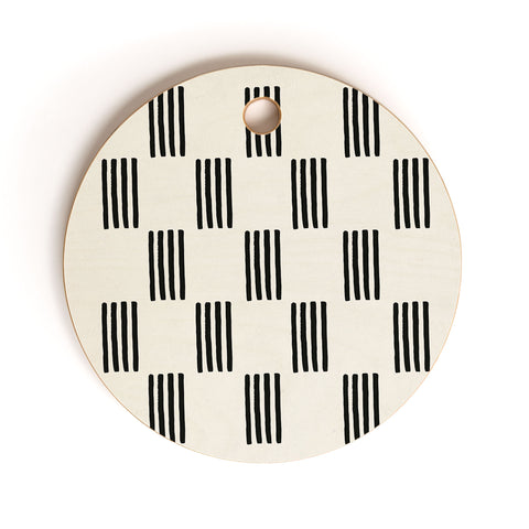 Rose Beck Formation Cutting Board Round