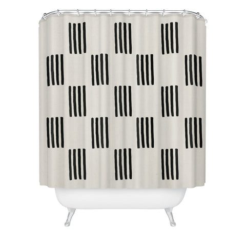 Rose Beck Formation Shower Curtain